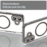Coque de téléphone MagSafe antichoc en TPU hybride PC avec coussin d'air, pour iPhone 17e / 16e, pour iPhone 17 Pro Max, pour iPhone 17 Pro, pour iPhone 17, pour iPhone Air, pour iPhone 16 Pro