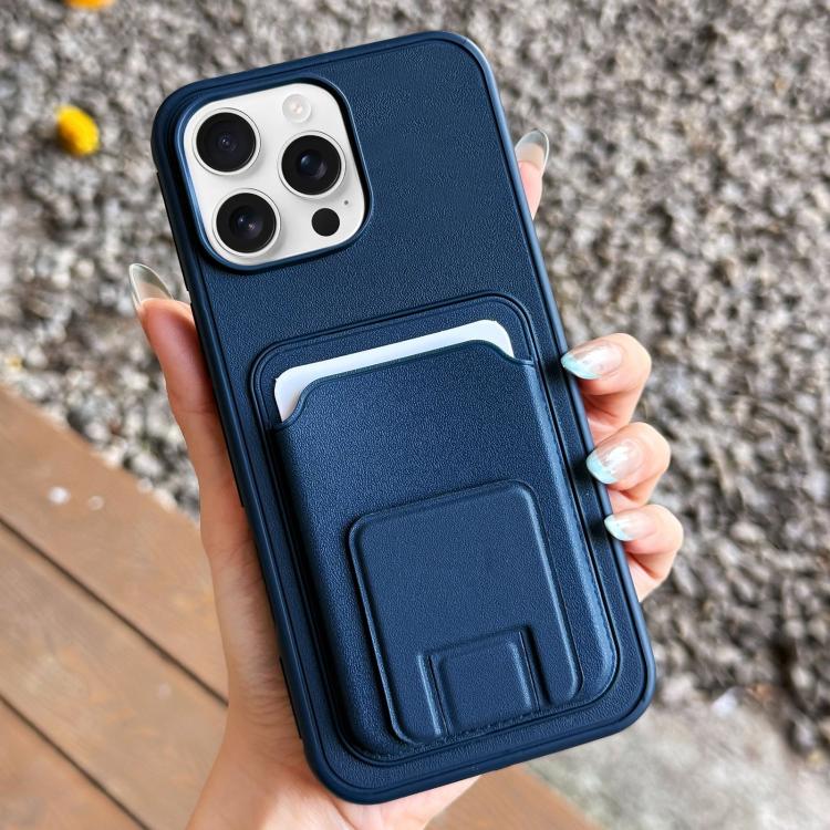 Étui de téléphone pliable avec porte-cartes carré, Pour iPhone 16 Plus, Pour iPhone 16, Pour iPhone 15 Pro Max, Pour iPhone 15 Pro, Pour iPhone 15 Plus, Pour iPhone 15