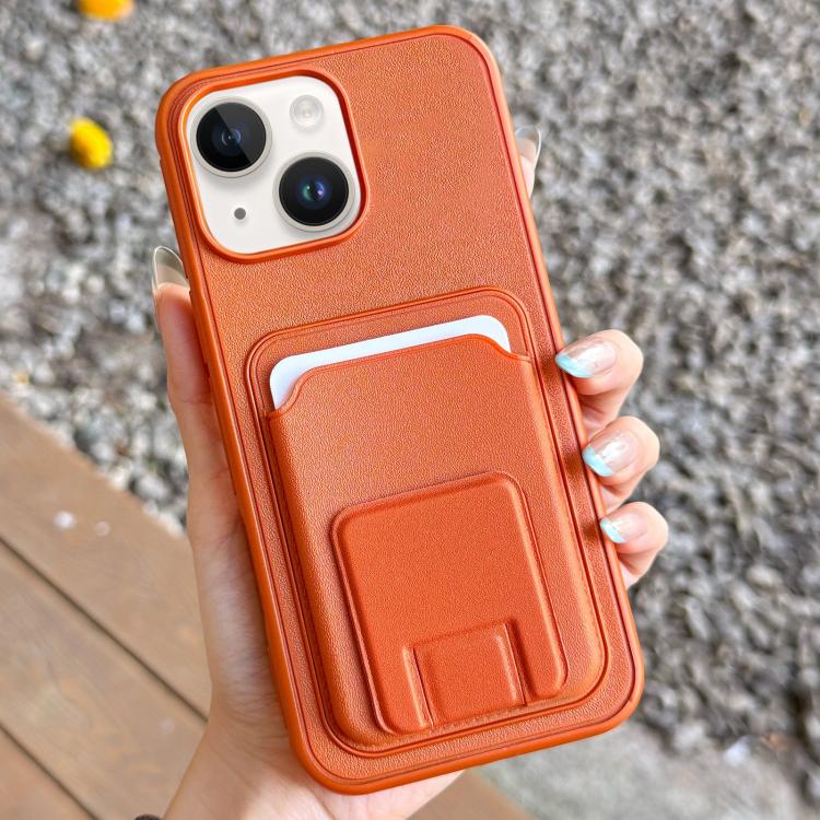 Étui de téléphone pliable avec porte-cartes carré, Pour iPhone 16 Plus, Pour iPhone 16, Pour iPhone 15 Pro Max, Pour iPhone 15 Pro, Pour iPhone 15 Plus, Pour iPhone 15