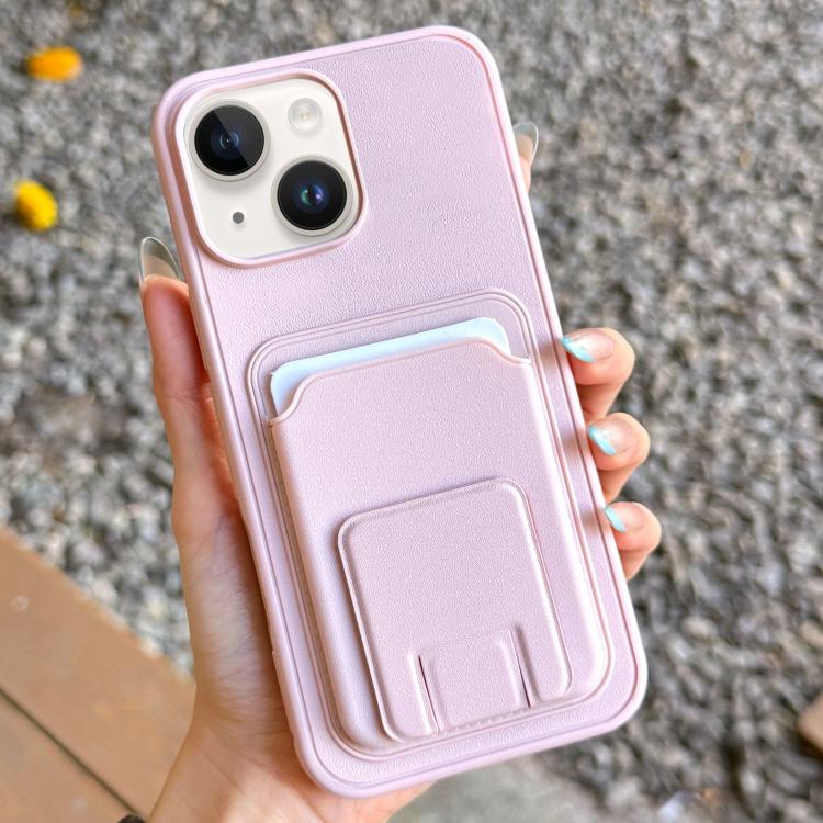 Étui de téléphone pliable avec porte-cartes carré, Pour iPhone 16 Plus, Pour iPhone 16, Pour iPhone 15 Pro Max, Pour iPhone 15 Pro, Pour iPhone 15 Plus, Pour iPhone 15