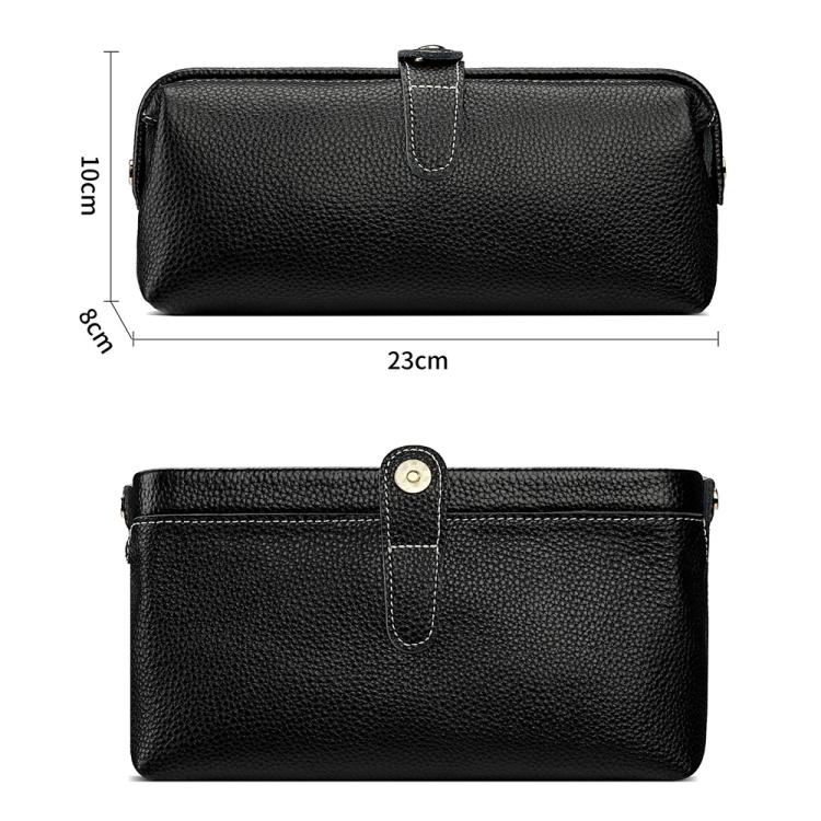 Trousse de rangement pour outils de maquillage en cuir véritable, facile à nettoyer