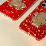 Coque de téléphone PC + TPU, motifs auspicieux traditionnels du Nouvel An chinois, pour iPhone 17 Pro Max, pour iPhone 17 Pro