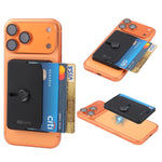 Étui magnétique XDcase à chargement latéral pour 3 cartes compatible iPhone/Galaxy et plus