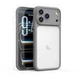 Étui de téléphone antichoc transparent en PC à trous de précision, pour iPhone 17 Pro Max, pour iPhone 17 Pro