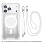 Coque de téléphone magnétique antichoc à quatre coins XDcase, lanière non incluse, pour iPhone 17 Pro Max, pour iPhone 17 Pro, pour iPhone 17, pour iPhone Air