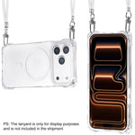Coque de téléphone magnétique antichoc à quatre coins XDcase, lanière non incluse, pour iPhone 17 Pro Max, pour iPhone 17 Pro, pour iPhone 17, pour iPhone Air