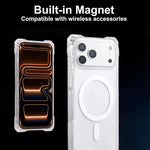 Coque de téléphone magnétique antichoc à quatre coins XDcase, lanière non incluse, pour iPhone 17 Pro Max, pour iPhone 17 Pro, pour iPhone 17, pour iPhone Air