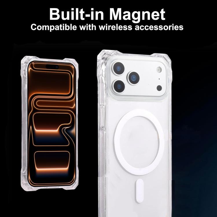 Coque de téléphone magnétique antichoc à quatre coins XDcase, lanière non incluse, pour iPhone 17 Pro Max, pour iPhone 17 Pro, pour iPhone 17, pour iPhone Air