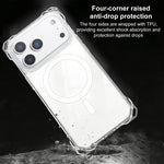 Coque de téléphone magnétique antichoc à quatre coins XDcase, lanière non incluse, pour iPhone 17 Pro Max, pour iPhone 17 Pro, pour iPhone 17, pour iPhone Air