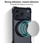 Coque de téléphone magnétique XDcase Pivot Stand avec quatre trous d'angle, dragonne non incluse, pour iPhone 17 Pro Max, pour iPhone 17 Pro