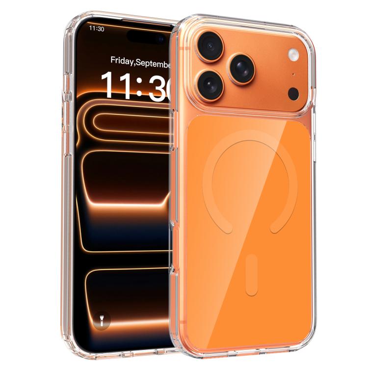 Coque de Téléphone Magnétique Hybride Rigide PC et Souple TPU Colorée, Pour iPhone 17 Pro Max, Pour iPhone 17 Pro, Pour iPhone 17