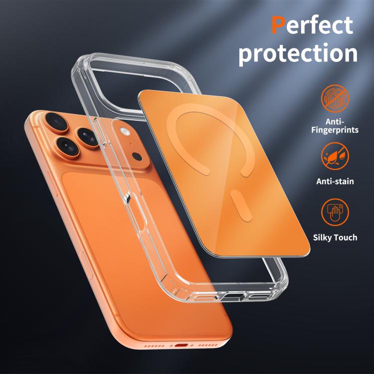 Coque de Téléphone Magnétique Hybride Rigide PC et Souple TPU Colorée, Pour iPhone 17 Pro Max, Pour iPhone 17 Pro, Pour iPhone 17