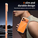 Coque de Téléphone Magnétique Hybride Rigide PC et Souple TPU Colorée, Pour iPhone 17 Pro Max, Pour iPhone 17 Pro, Pour iPhone 17