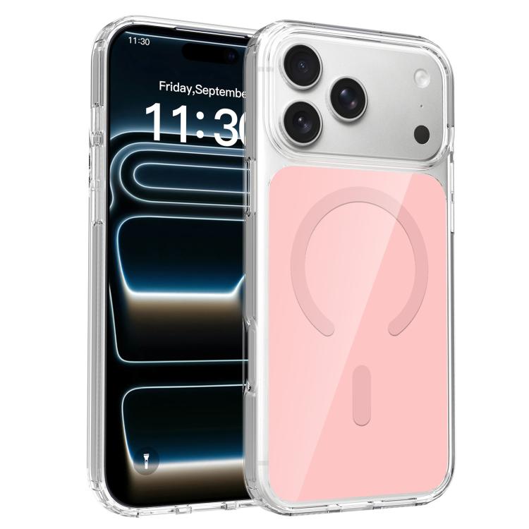 Coque de Téléphone Magnétique Hybride Rigide PC et Souple TPU Colorée, Pour iPhone 17 Pro Max, Pour iPhone 17 Pro, Pour iPhone 17