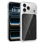 Coque de Téléphone Magnétique Hybride Rigide PC et Souple TPU Colorée, Pour iPhone 17 Pro Max, Pour iPhone 17 Pro, Pour iPhone 17