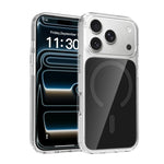 Coque de Téléphone Magnétique Hybride Rigide PC et Souple TPU Colorée, Pour iPhone 17 Pro Max, Pour iPhone 17 Pro, Pour iPhone 17