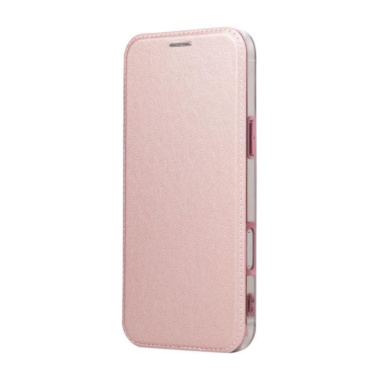 Étui de téléphone en cuir végétalien plaqué magnétique avec support rotatif ultra-mince, Pour iPhone 17e / 16e, Pour iPhone 17 Pro Max, Pour iPhone 17 Pro, Pour iPhone 17, Pour iPhone Air, Pour iPhone 16 Pro Max