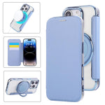 Étui de téléphone en cuir végétalien plaqué magnétique avec support rotatif ultra-mince, Pour iPhone 17e / 16e, Pour iPhone 17 Pro Max, Pour iPhone 17 Pro, Pour iPhone 17, Pour iPhone Air, Pour iPhone 16 Pro Max