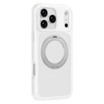 Étui de téléphone avec armure magnétique et support rotatif anti-taches doux pour la peau, Pour iPhone 17 Pro Max, Pour iPhone 17 Pro