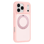 Étui de téléphone avec armure magnétique et support rotatif anti-taches doux pour la peau, Pour iPhone 17 Pro Max, Pour iPhone 17 Pro