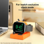 Support de charge pour montre intelligente XDcase pour Apple Watch, conception d'ordinateur
