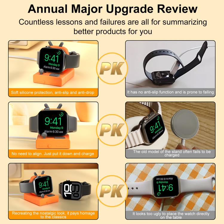 Support de charge pour montre intelligente XDcase pour Apple Watch, conception d'ordinateur