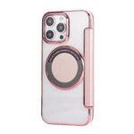 Étui de téléphone en cuir végétalien plaqué magnétique ultra-mince, pour iPhone 16 Pro, pour iPhone 16 Plus, pour iPhone 16, pour iPhone 15 Pro Max, pour iPhone 15 Pro, pour iPhone 15 Plus / 14 Plus