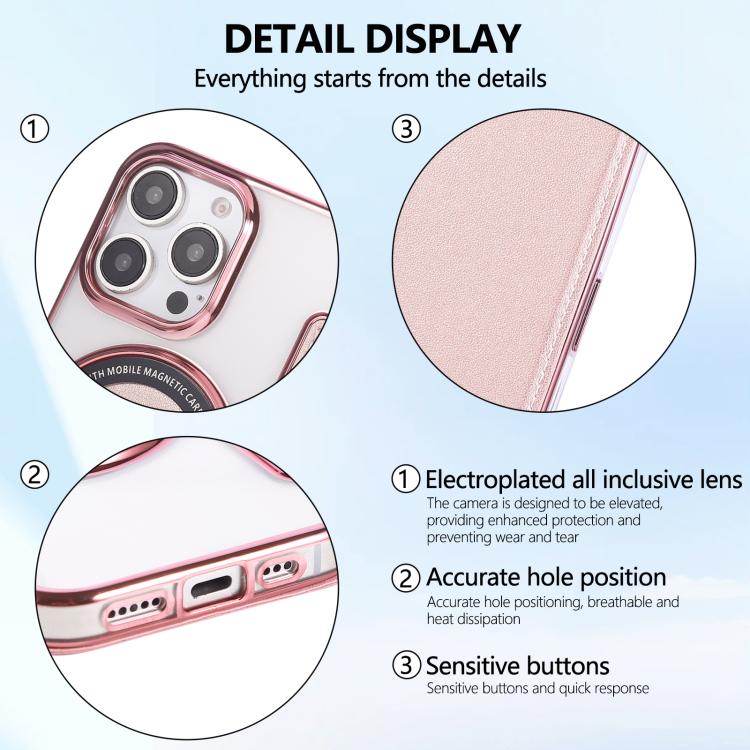 Étui de téléphone en cuir végétalien plaqué magnétique ultra-mince, pour iPhone 16 Pro, pour iPhone 16 Plus, pour iPhone 16, pour iPhone 15 Pro Max, pour iPhone 15 Pro, pour iPhone 15 Plus / 14 Plus