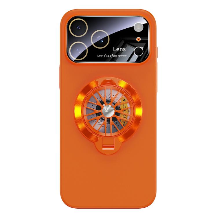 Étui de téléphone magnétique Glaze PC Camera Window Gyro Kickstand, pour iPhone 17 Pro Max, pour iPhone 17 Pro, pour iPhone 17, pour iPhone Air, pour iPhone 16 Pro Max, pour iPhone 16 Pro