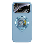 Étui de téléphone magnétique Glaze PC Camera Window Gyro Kickstand, pour iPhone 17 Pro Max, pour iPhone 17 Pro, pour iPhone 17, pour iPhone Air, pour iPhone 16 Pro Max, pour iPhone 16 Pro