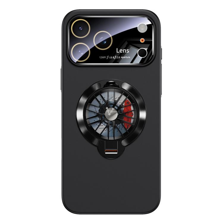 Étui de téléphone magnétique Glaze PC Camera Window Gyro Kickstand, pour iPhone 17 Pro Max, pour iPhone 17 Pro, pour iPhone 17, pour iPhone Air, pour iPhone 16 Pro Max, pour iPhone 16 Pro