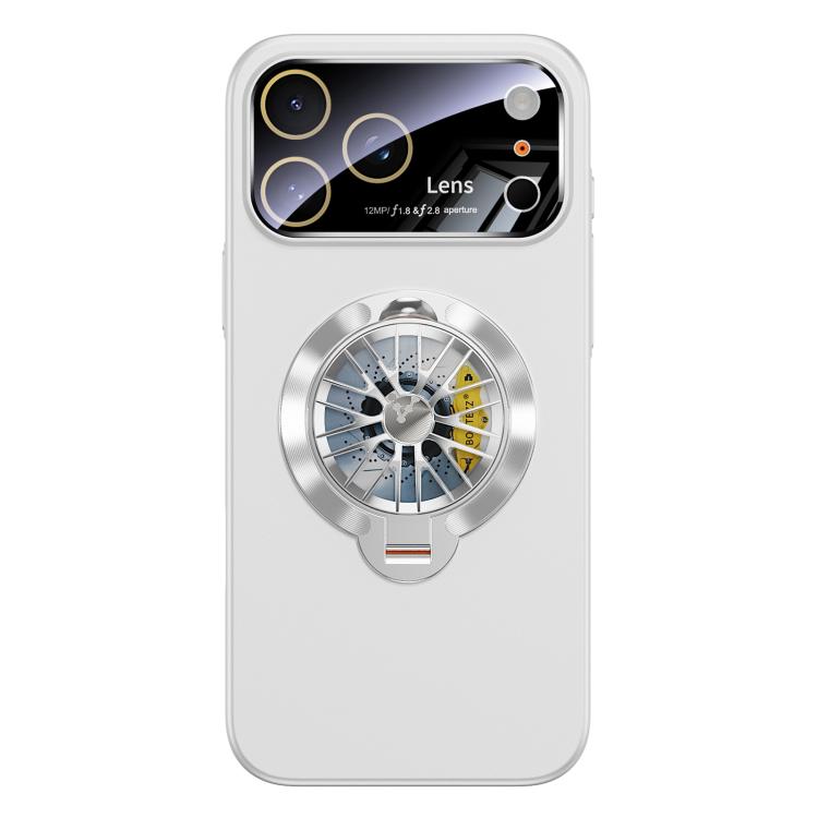 Étui de téléphone magnétique Glaze PC Camera Window Gyro Kickstand, pour iPhone 17 Pro Max, pour iPhone 17 Pro, pour iPhone 17, pour iPhone Air, pour iPhone 16 Pro Max, pour iPhone 16 Pro