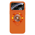 Étui de téléphone magnétique Glaze PC Camera Window Gyro Kickstand, pour iPhone 17 Pro Max, pour iPhone 17 Pro, pour iPhone 17, pour iPhone Air, pour iPhone 16 Pro Max, pour iPhone 16 Pro