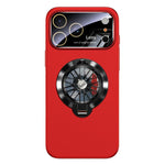 Étui de téléphone magnétique Glaze PC Camera Window Gyro Kickstand, pour iPhone 17 Pro Max, pour iPhone 17 Pro, pour iPhone 17, pour iPhone Air, pour iPhone 16 Pro Max, pour iPhone 16 Pro