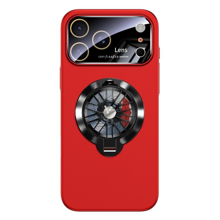 Étui de téléphone magnétique Glaze PC Camera Window Gyro Kickstand, pour iPhone 17 Pro Max, pour iPhone 17 Pro, pour iPhone 17, pour iPhone Air, pour iPhone 16 Pro Max, pour iPhone 16 Pro