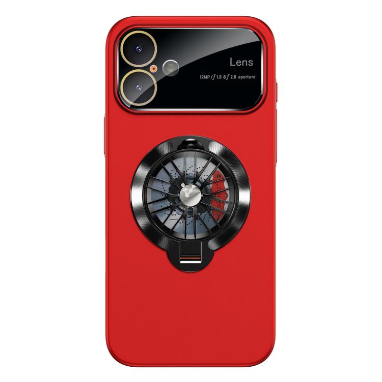 Étui de téléphone magnétique Glaze PC Camera Window Gyro Kickstand, pour iPhone 17 Pro Max, pour iPhone 17 Pro, pour iPhone 17, pour iPhone Air, pour iPhone 16 Pro Max, pour iPhone 16 Pro