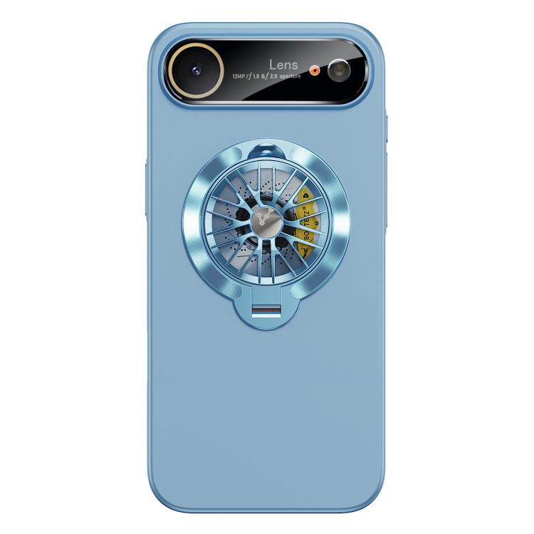 Étui de téléphone magnétique Glaze PC Camera Window Gyro Kickstand, pour iPhone 17 Pro Max, pour iPhone 17 Pro, pour iPhone 17, pour iPhone Air, pour iPhone 16 Pro Max, pour iPhone 16 Pro