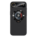 Étui de téléphone magnétique Glaze PC Camera Window Gyro Kickstand, pour iPhone 17 Pro Max, pour iPhone 17 Pro, pour iPhone 17, pour iPhone Air, pour iPhone 16 Pro Max, pour iPhone 16 Pro