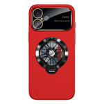 Coque de téléphone magnétique Glaze PC Camera Window Gyro Kickstand, pour iPhone 16 Plus, pour iPhone 16, pour iPhone 15 Pro Max, pour iPhone 15 Pro, pour iPhone 15 Plus, pour iPhone 15