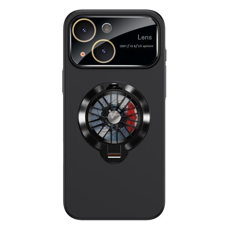 Coque de téléphone magnétique Glaze PC Camera Window Gyro Kickstand, pour iPhone 14 Plus, pour iPhone 14, pour iPhone 14 Pro, pour iPhone 14 Pro Max, pour iPhone 13 Pro Max, pour iPhone 13 Pro
