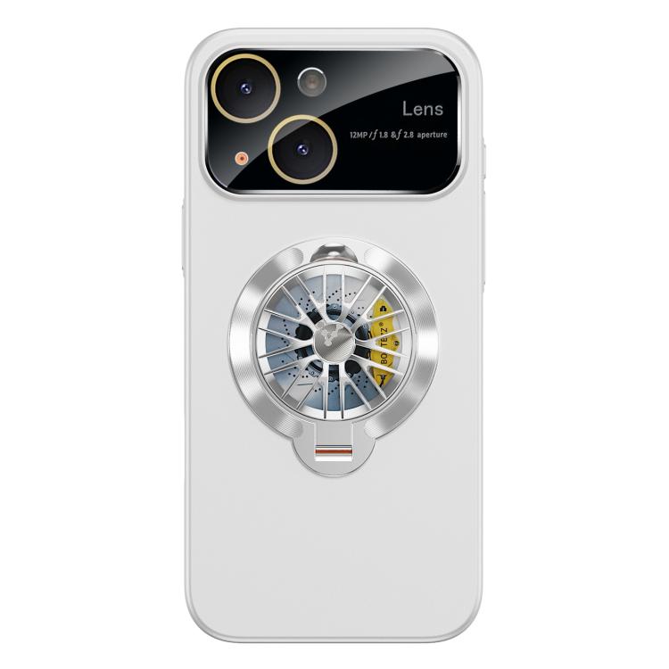 Coque de téléphone magnétique Glaze PC Camera Window Gyro Kickstand, pour iPhone 14 Plus, pour iPhone 14, pour iPhone 14 Pro, pour iPhone 14 Pro Max, pour iPhone 13 Pro Max, pour iPhone 13 Pro
