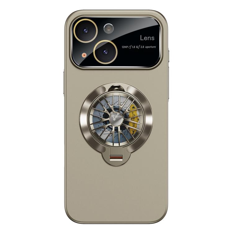 Coque de téléphone magnétique Glaze PC Camera Window Gyro Kickstand, pour iPhone 14 Plus, pour iPhone 14, pour iPhone 14 Pro, pour iPhone 14 Pro Max, pour iPhone 13 Pro Max, pour iPhone 13 Pro