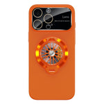 Coque de téléphone magnétique Glaze PC Camera Window Gyro Kickstand, pour iPhone 14 Plus, pour iPhone 14, pour iPhone 14 Pro, pour iPhone 14 Pro Max, pour iPhone 13 Pro Max, pour iPhone 13 Pro