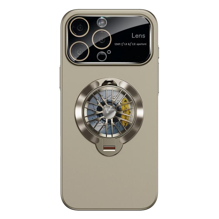 Coque de téléphone magnétique Glaze PC Camera Window Gyro Kickstand, pour iPhone 14 Plus, pour iPhone 14, pour iPhone 14 Pro, pour iPhone 14 Pro Max, pour iPhone 13 Pro Max, pour iPhone 13 Pro