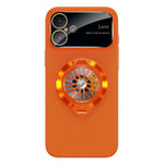 Coque de téléphone magnétique Glaze PC Camera Window Gyro Kickstand, pour iPhone 16 Plus, pour iPhone 16, pour iPhone 15 Pro Max, pour iPhone 15 Pro, pour iPhone 15 Plus, pour iPhone 15