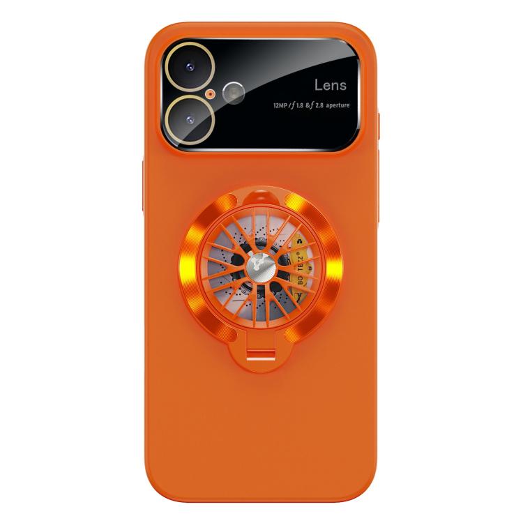 Coque de téléphone magnétique Glaze PC Camera Window Gyro Kickstand, pour iPhone 16 Plus, pour iPhone 16, pour iPhone 15 Pro Max, pour iPhone 15 Pro, pour iPhone 15 Plus, pour iPhone 15