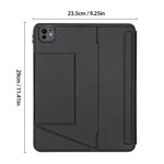 Étui de tablette DUX DUCIS DK Series avec clavier sans fil magnétique rétroéclairé en cuir vegan, pour iPad Pro 13 2025 / 2024, pour iPad Pro 11 2025 / 2024, pour iPad 2025 / 2022, pour iPad Air 11 2025 / 2024, pour iPad Air 13 2025 / 2024...