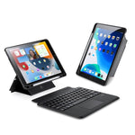 Étui de tablette DUX DUCIS DK Series avec clavier sans fil magnétique rétroéclairé en cuir vegan, pour iPad Pro 13 2025 / 2024, pour iPad Pro 11 2025 / 2024, pour iPad 2025 / 2022, pour iPad Air 11 2025 / 2024, pour iPad Air 13 2025 / 2024...