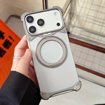 Étui de téléphone magnétique Jaguar Original Color Frameless 360 Rotation Holder, pour iPhone 17 Pro Max, pour iPhone 17 Pro