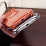 Étui de téléphone magnétique Jaguar Original Color Frameless 360 Rotation Holder, pour iPhone 17 Pro Max, pour iPhone 17 Pro